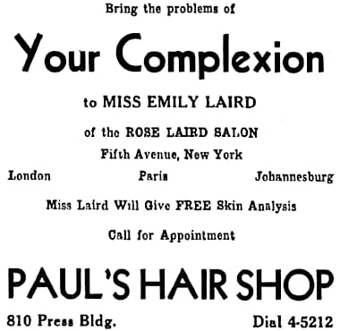1935 Emily Laird as a demonstrator