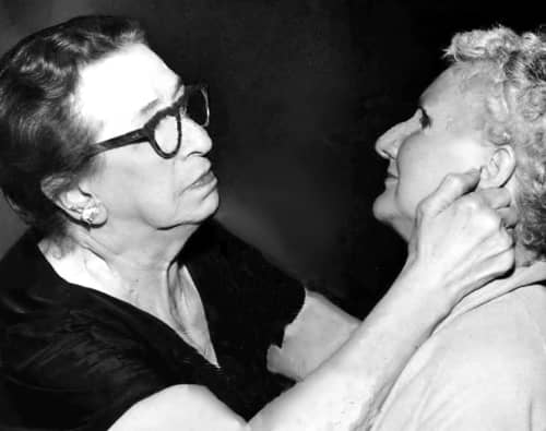 1956 Rose Laird knuckle massage