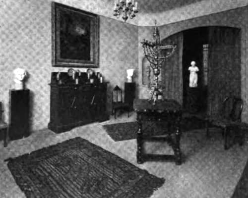 Salon interior at 46 West 57th Street, New York