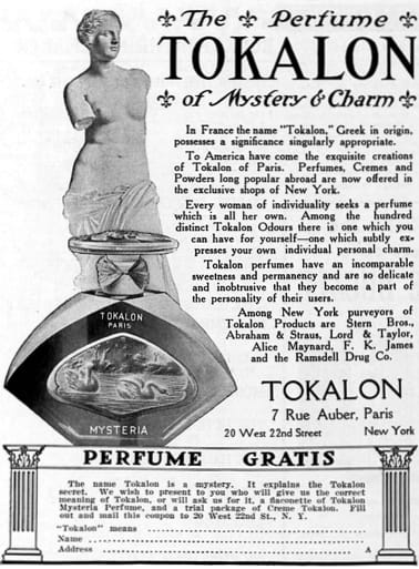 1914 Tokalon Mysteria Perfume