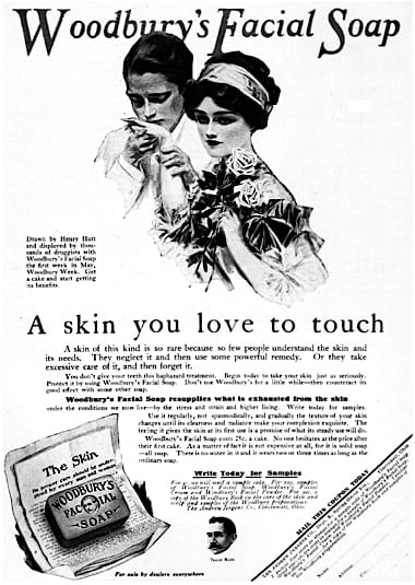 1911 Woodbury Facial Soap