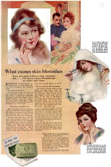 1918 Woodbury Facial Soap