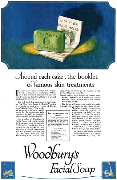1919 Woodbury Facial Soap