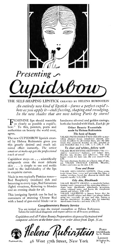 1926 Helena Rubinstein Cupidsbow Lipstick
