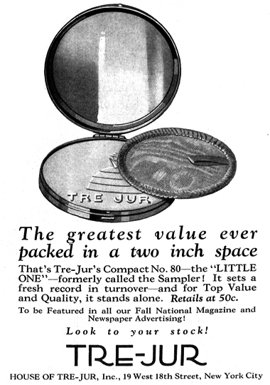 1926 Tre-Jur Compact Powder