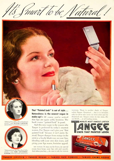 1936 Tangee Natural Lipstick