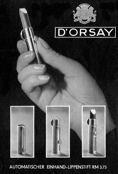 1937 DOrsay automatic lipstick