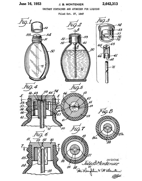 1953 Details of US Patent 2642313
