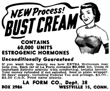 1954 Le Form bust cream