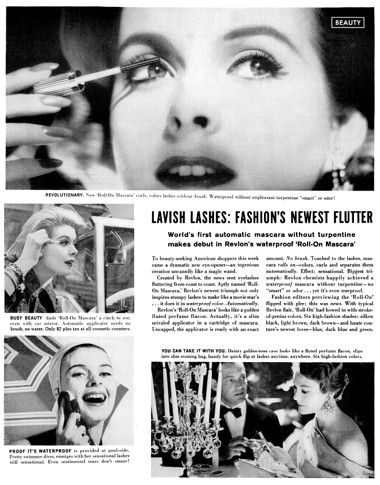 1958 Revlon Roll-On Mascara