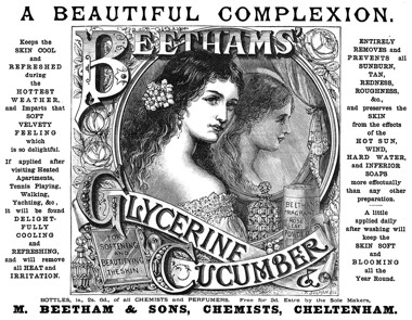 1886 Beetham Glycerine and Cucumber Cream