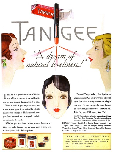 1928 Tangee Day Cream and Night Cream