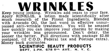 1945 Scientific Beauty Products Rinklis