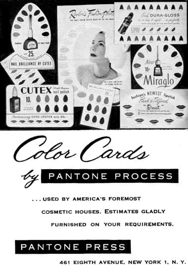 1959 Colour Cards by Pantone Press