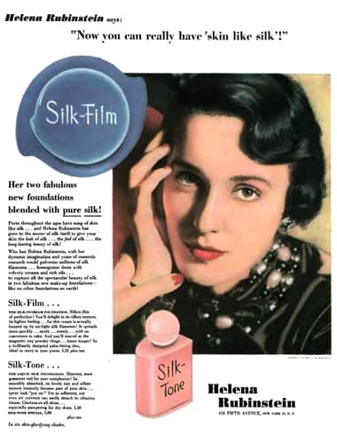 1948 Helena Rubinstein Silk-Film and Silk-Tone Make-up