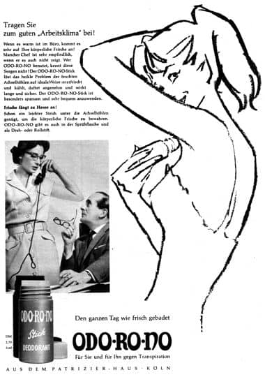 1959 Odorono Stick Deodorant