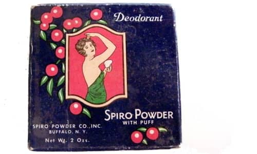 Spiro Deodorant powder with puff