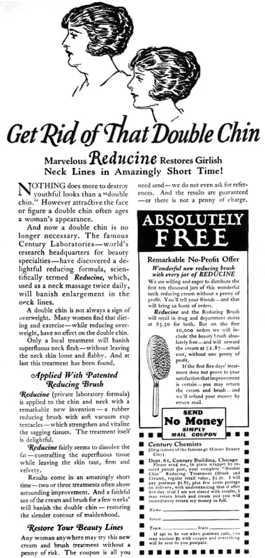 1923 Century Cosmetics Reducine