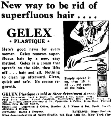 1931 Gelex Plastique
