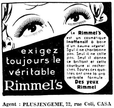 1936 Rimmel's Cosmetique