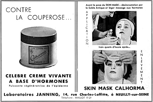 1937 Skin Mask Calhorma