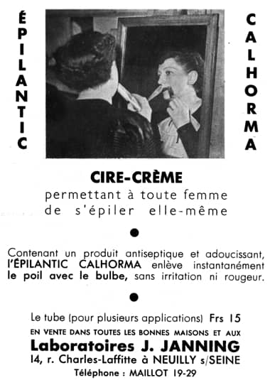 1937 Calhorma Cire-Creme