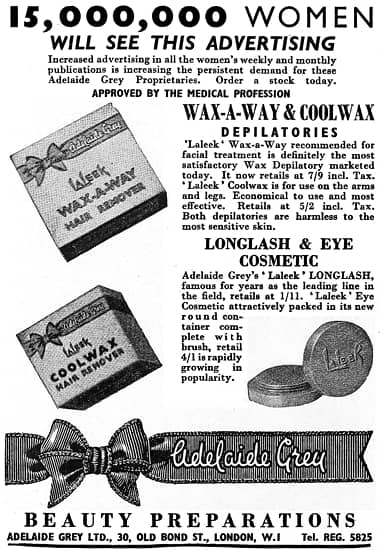 1953 Laleek Wax-A-Way and CoolWax