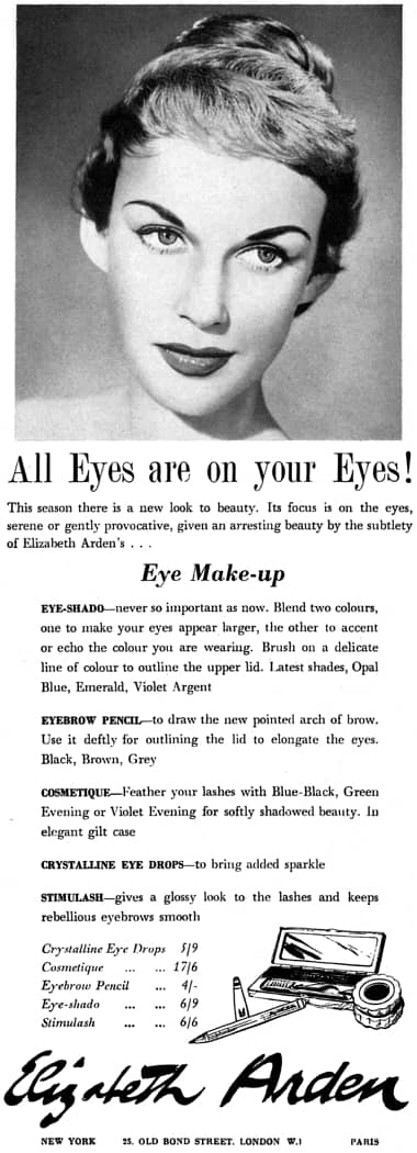 1955 Elizabeth Arden Eye Make-up
