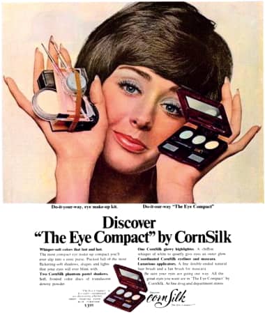 1969 Shulton CornSilk Eye Compact
