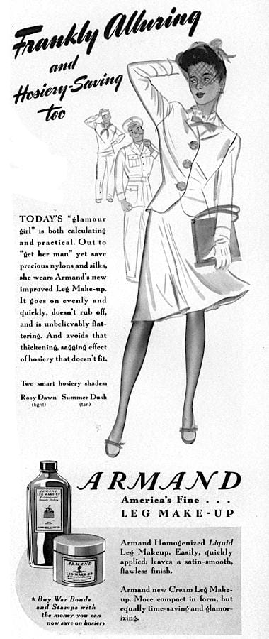 1943 Armand Leg Make-up