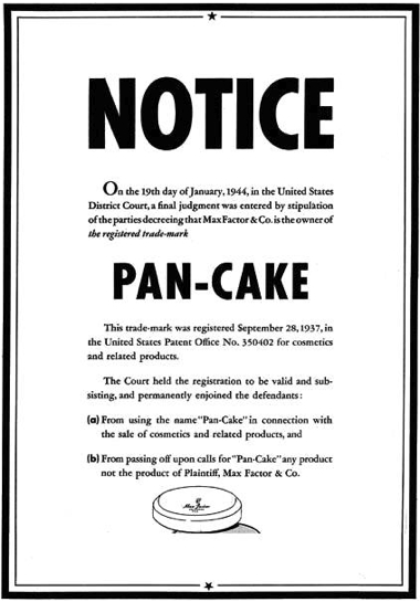 1944 Pancake Notice