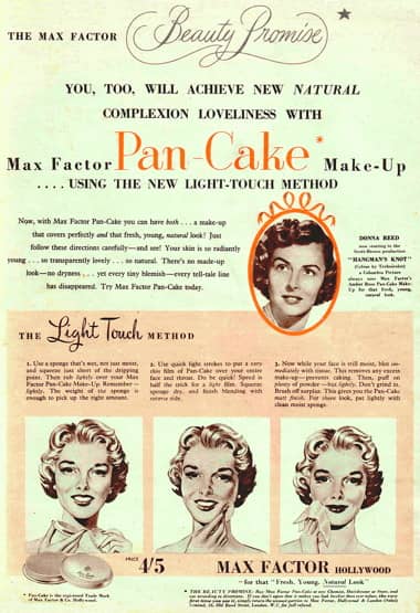 1953 Max Factor Pan-Cake make-up