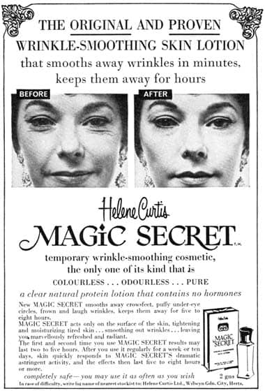 1964 Helene Curtis Magic Secret
