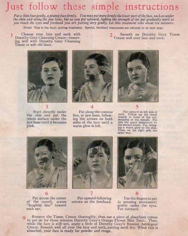 Dorothy Gray Patter instructions