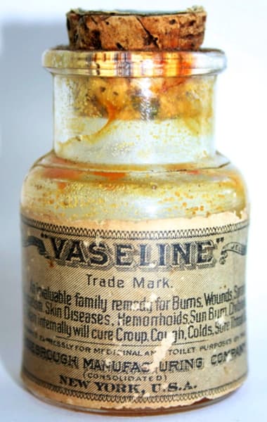 Early Vaseline jar