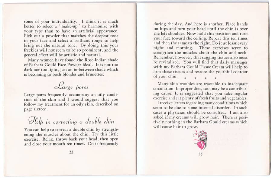 Any Woman Can Look Lovelier pages 22-23