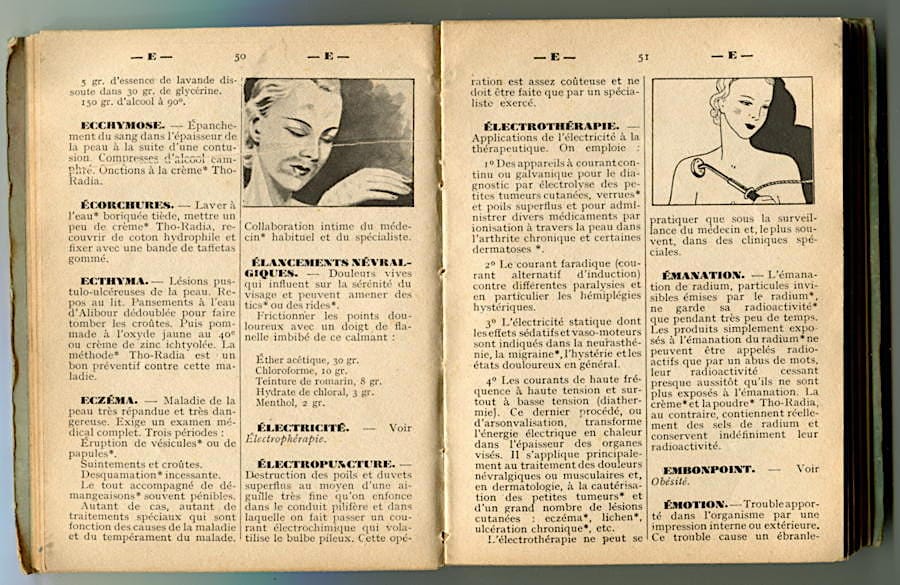 Dictionnaire soins de beaute pages 48-49