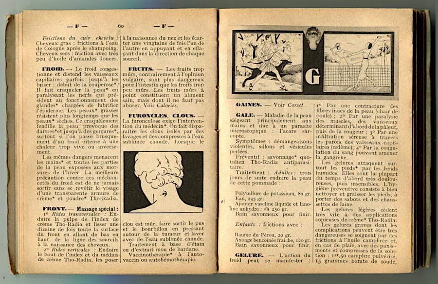 Dictionnaire soins de beaute pages 48-59