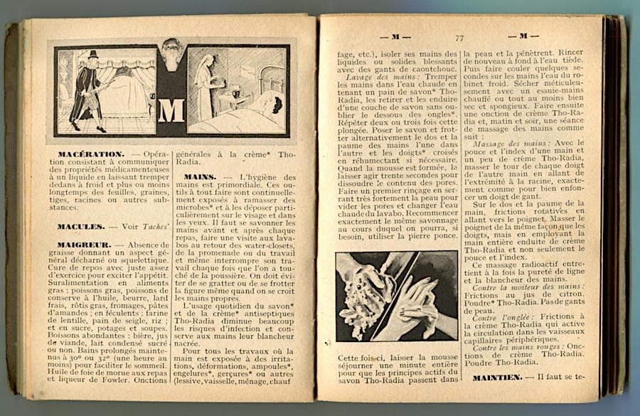Dictionnaire soins de beaute pages 74-75