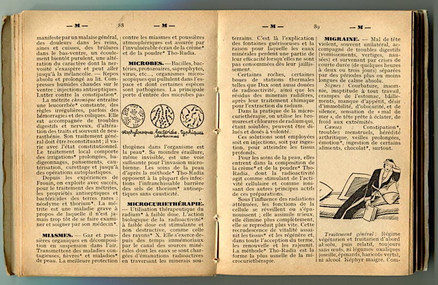 Dictionnaire soins de beaute pages 86-87