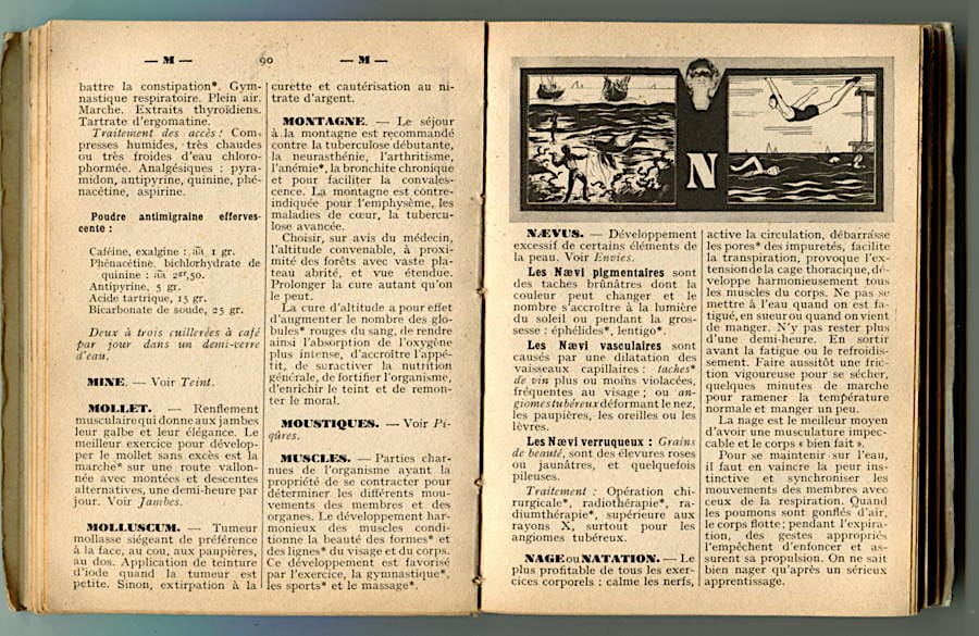 Dictionnaire soins de beaute pages 88-89