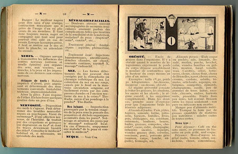 Dictionnaire soins de beaute pages 90-91