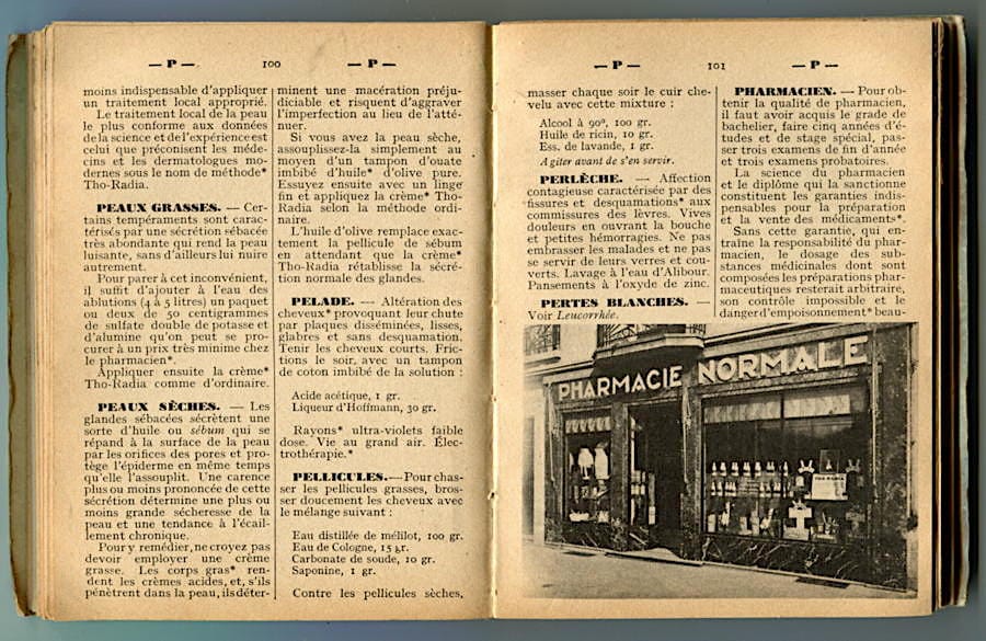 Dictionnaire soins de beaute pages 98-99
