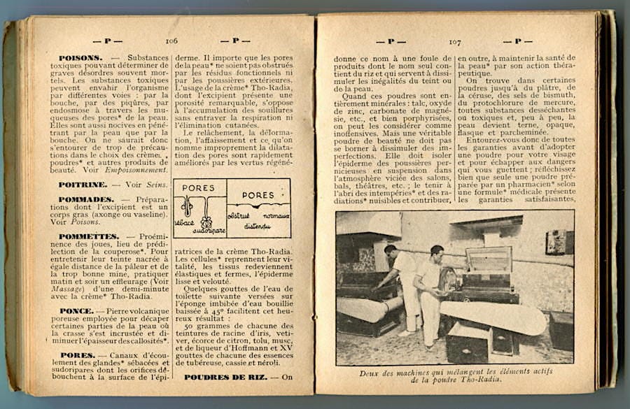 Dictionnaire soins de beaute pages 104-105