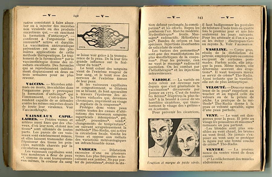 Dictionnaire soins de beaute pages 140-141
