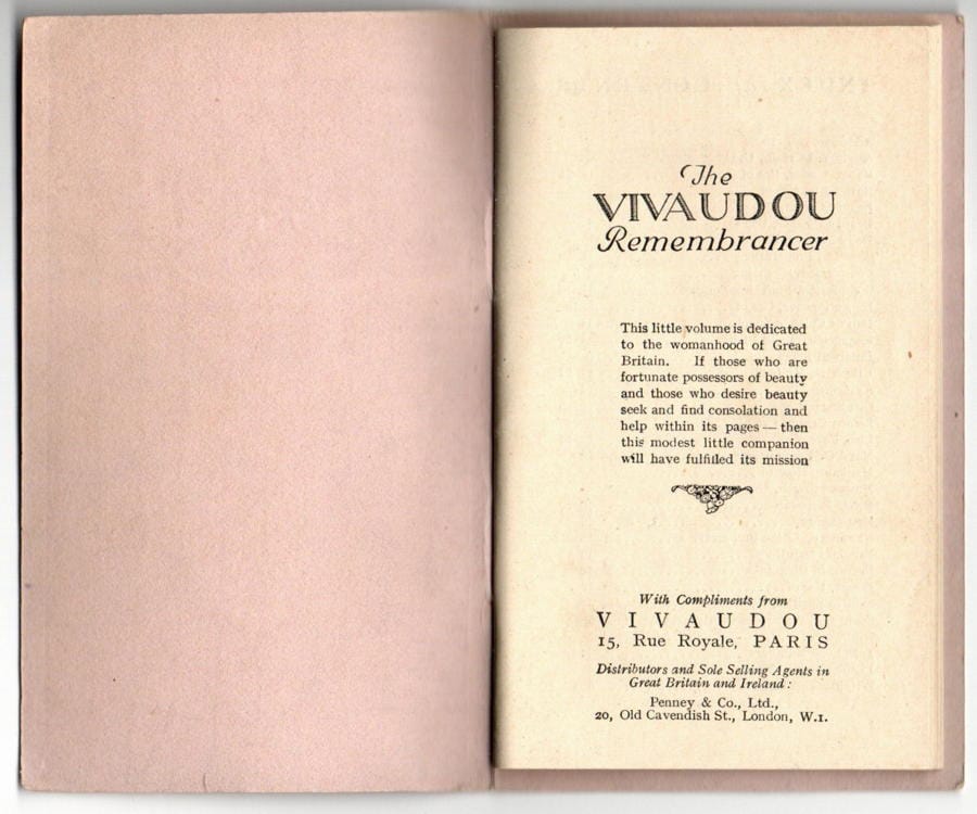 The Vivaudou Remembrancer page 1