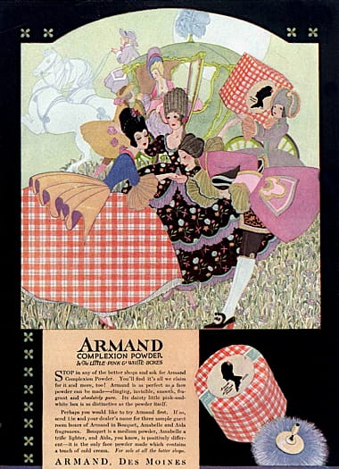 1919 Armand Bouquet, Amabelle and Aida Complexion Powders