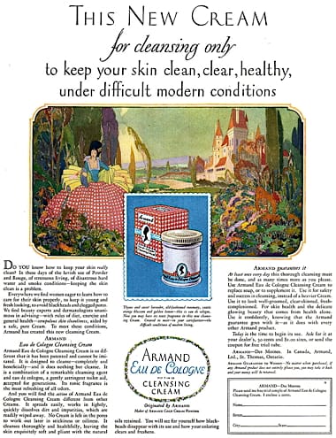 1927 Armand Eau de Cologne Cleansing Cream