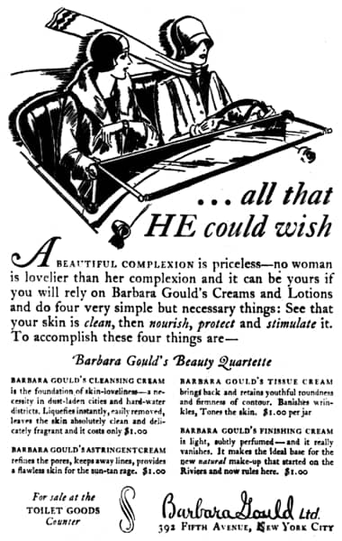 1929 Barbara Gould Beauty Quartette