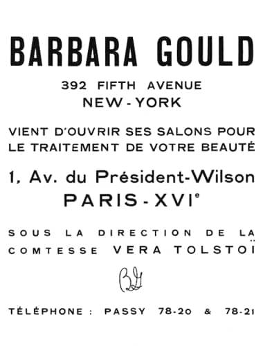 1930 Barbara Gould Paris salon opening